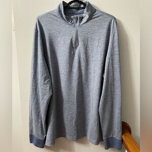 Lacoste Sport Blue Heathered Pullover